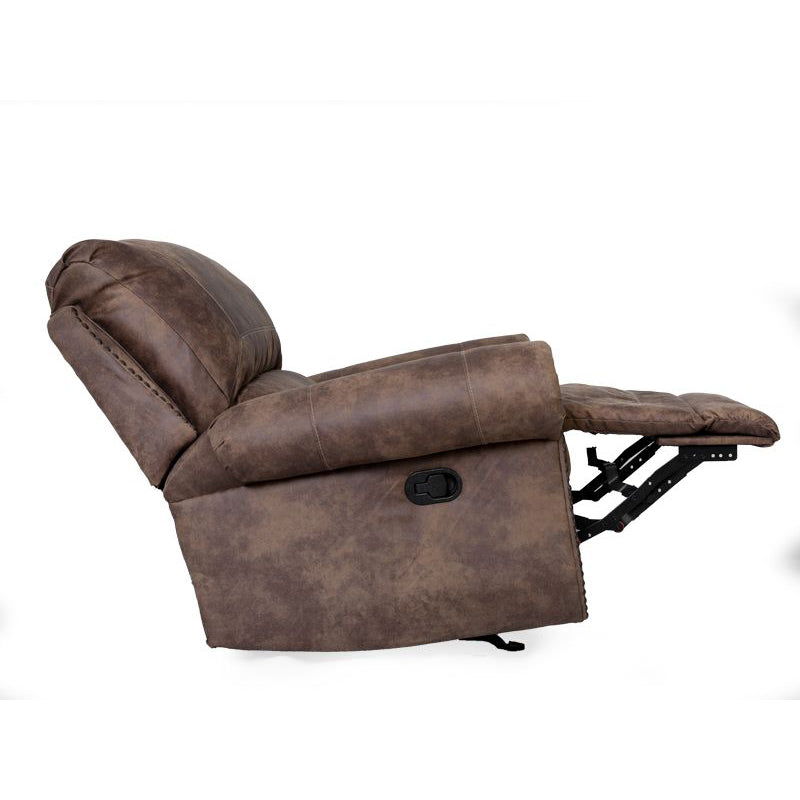 كرسي ليزي بوي 360 درجه 3 حركات يدوي خشب زان احمر - جلد مقلوب 100×95سم- ألوان متعددة- BD300