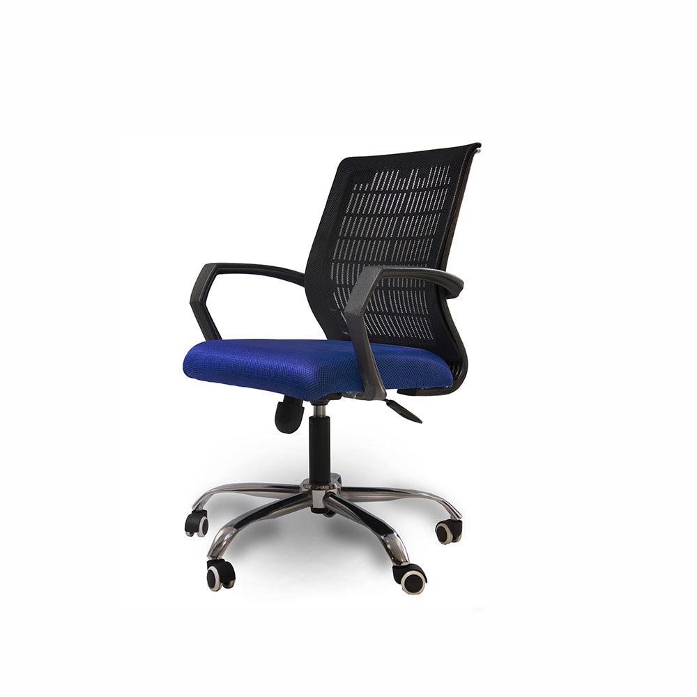 Swivel Office Chair Black & Petrol - OC5