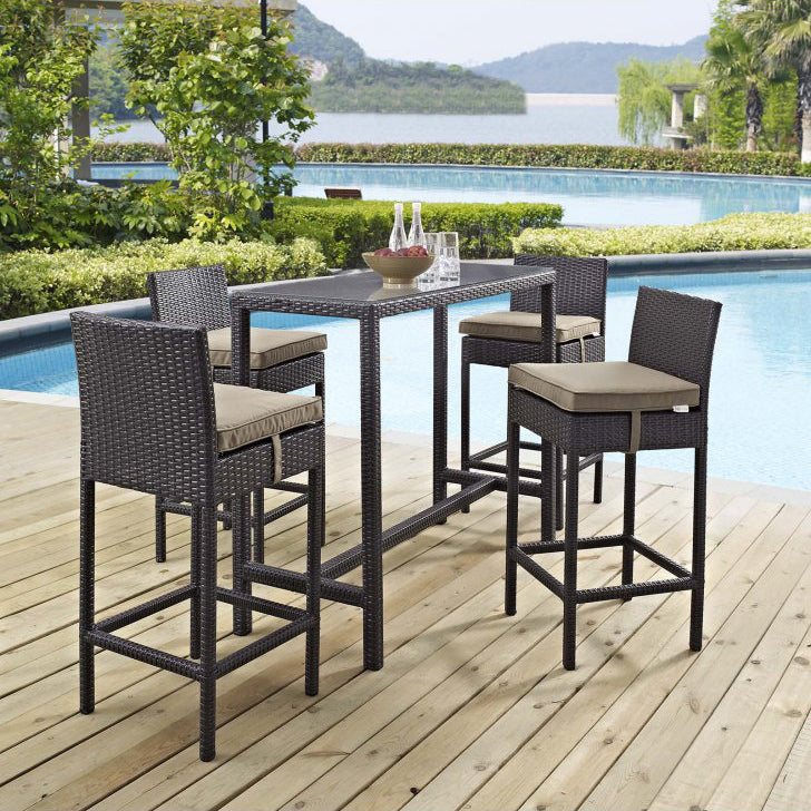 Outdoor set - table and four chairs - SHP47