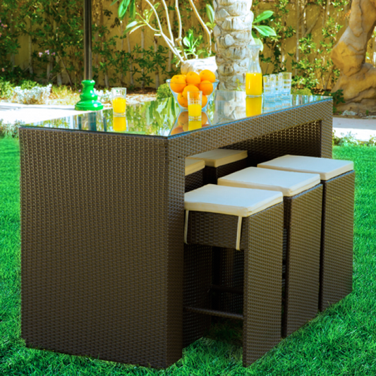 Outdoor set - table and six chairs - SHP48