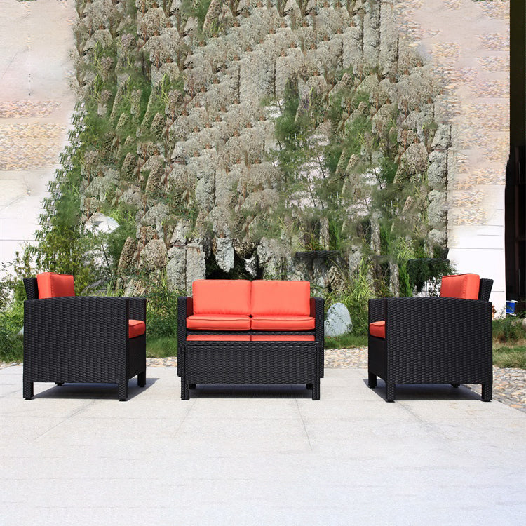 Outdoor set - one sofa, two chairs and a table - SHP57