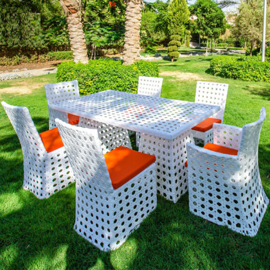 Outdoor set - table and six chairs - SHP73