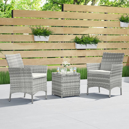 Outdoor set - table and two chairs - SHP83