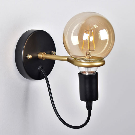 Wall lamp - black - ELB112