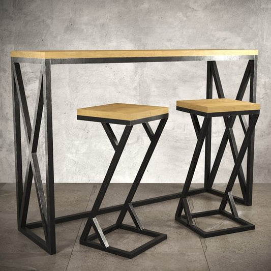 Coffee corner table with chair - 40×100 cm - CBE107