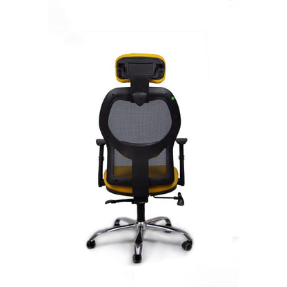 Office swivel chair - yellow x black - OC319