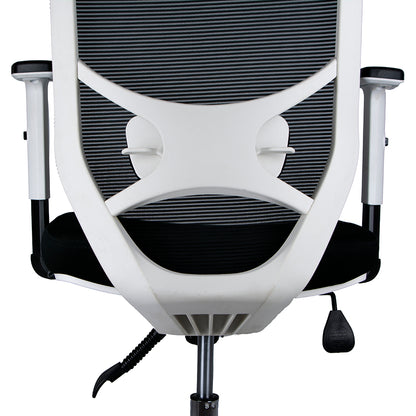 كرسي مكتب متحرك - أسود×أبيض - OC312