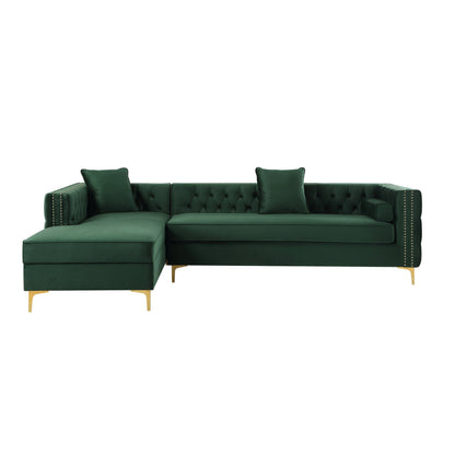 Corner sofa 250 x 200 cm - multiple colors - KM39