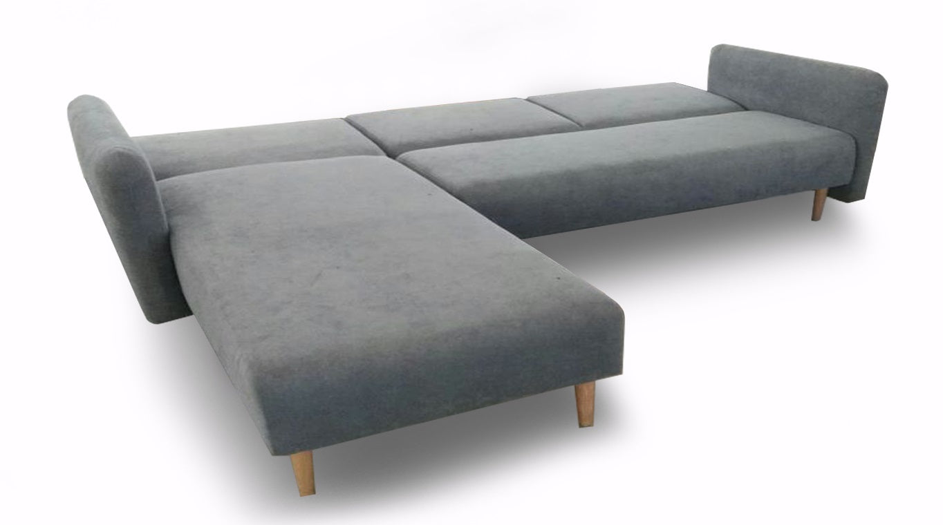 Beech sofa Corner Bed - Multiple Colors- KM145