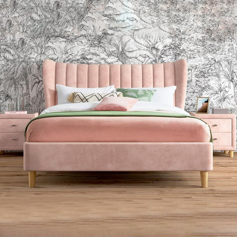 سرير - سحارة ميكانيزم بألوان متعددة - 200×180سم -VIL238
