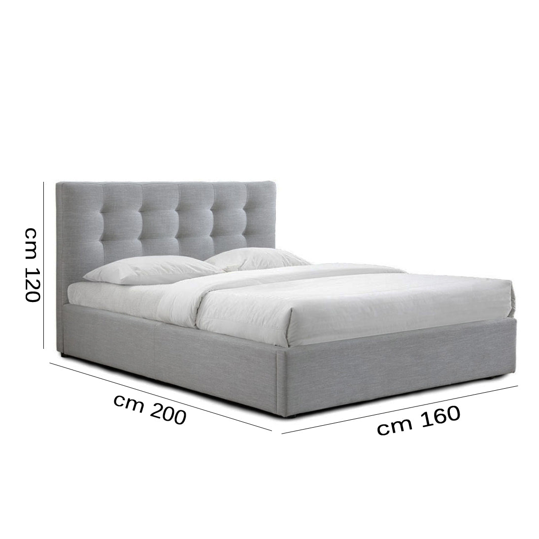 Bed - mechanical storage- multiple colors - multiple sizes - WS017