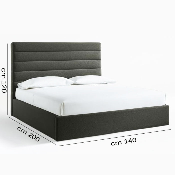 سرير- سحارة ميكانيزم -ألوان متعددة- مقاسات متعددة - WS029