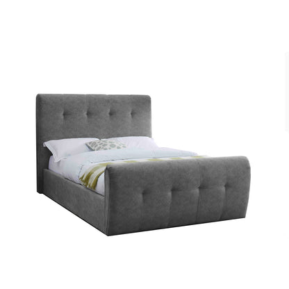 سرير خشب زان طبيعي - مقاسات متعددة - ألوان متعددة -WS123