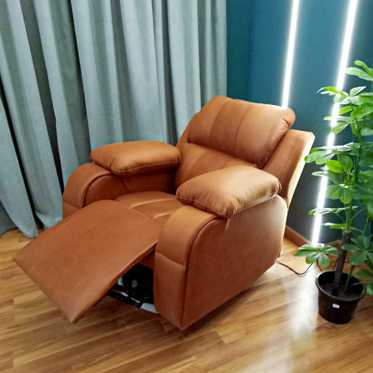 كرسي ليزي بوي كهرباء 95×95سم - AFE59