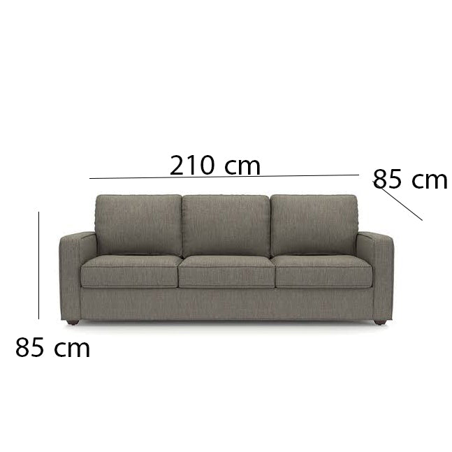 Sofa beech wood 85x210 cm - multiple colors - DECO21