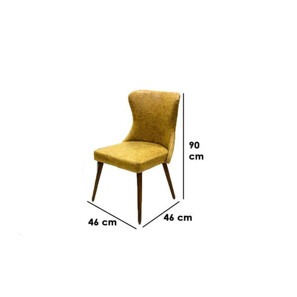 كرسي سفرة خشب زان 45×45سم - WK63