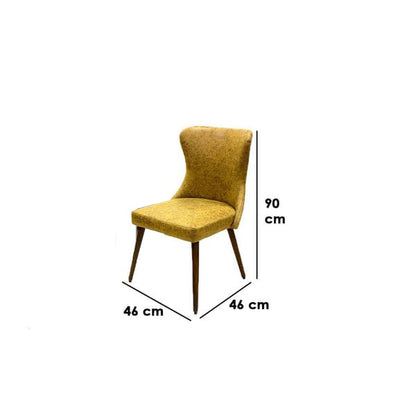 كرسي سفرة خشب زان 45×45سم - WK63