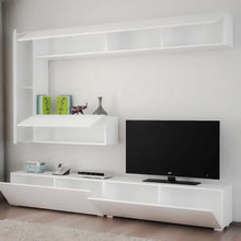 Load image in Gallery viewer, TV table with storage units 240X31 cm - TRA50
