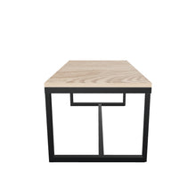 Load 3D model in Gallery viewer, Coffee Table with Wooden Surface 120X60cm
