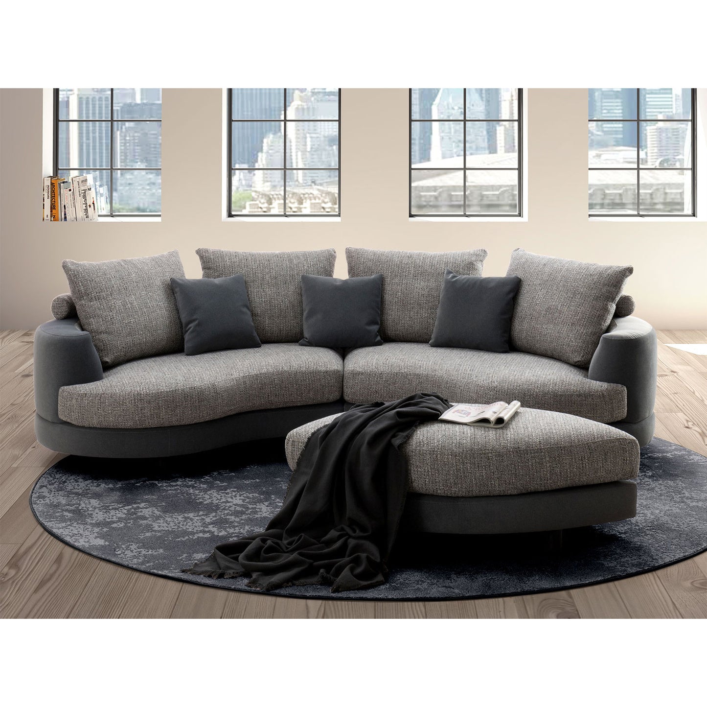 كنبة استقبال 300×300سم  - PIO298