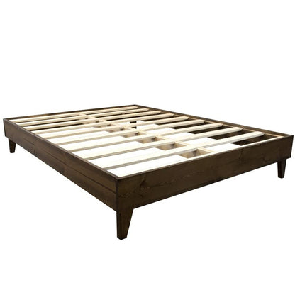 سرير خشب طبيعي - ألوان متعددة - 198×140سم - SHR173