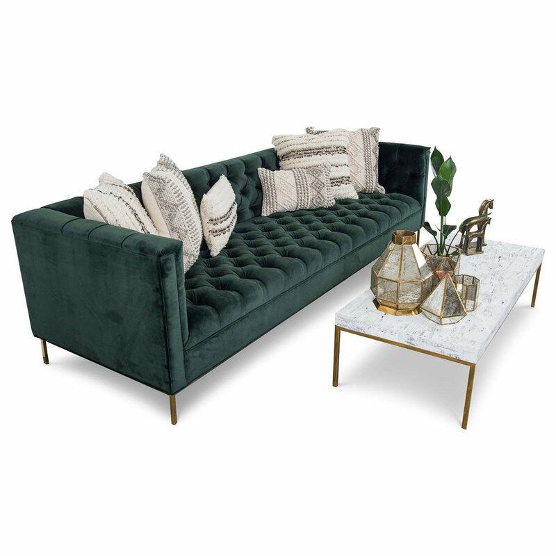Natural beech wood sofa - multi colors - 85×220 cm - SY120