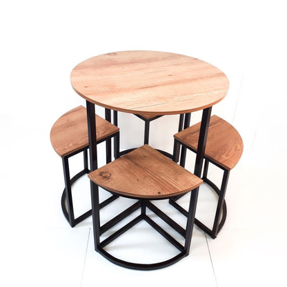 Modern Dining Table with Four Chairs - OSA28