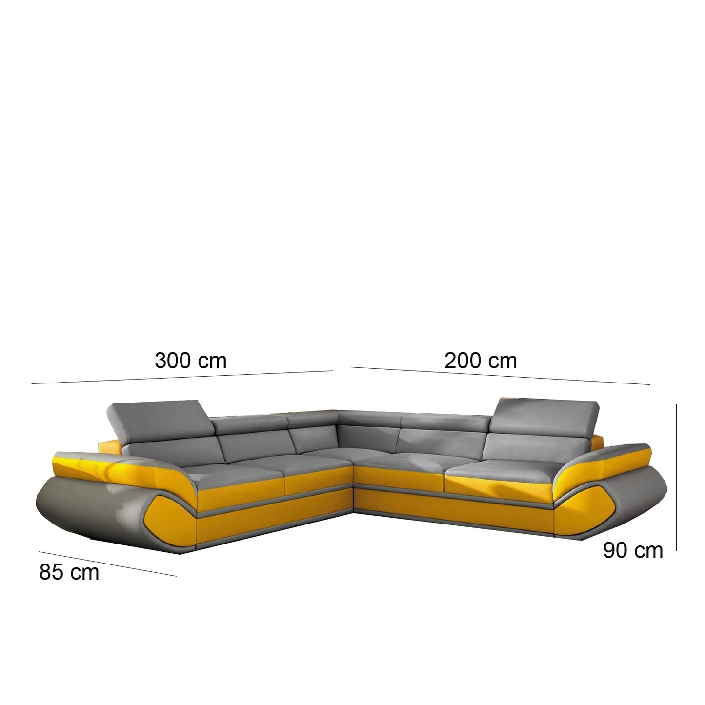 ركنة مودرن 300×200سم - ألوان متعددة - SY11