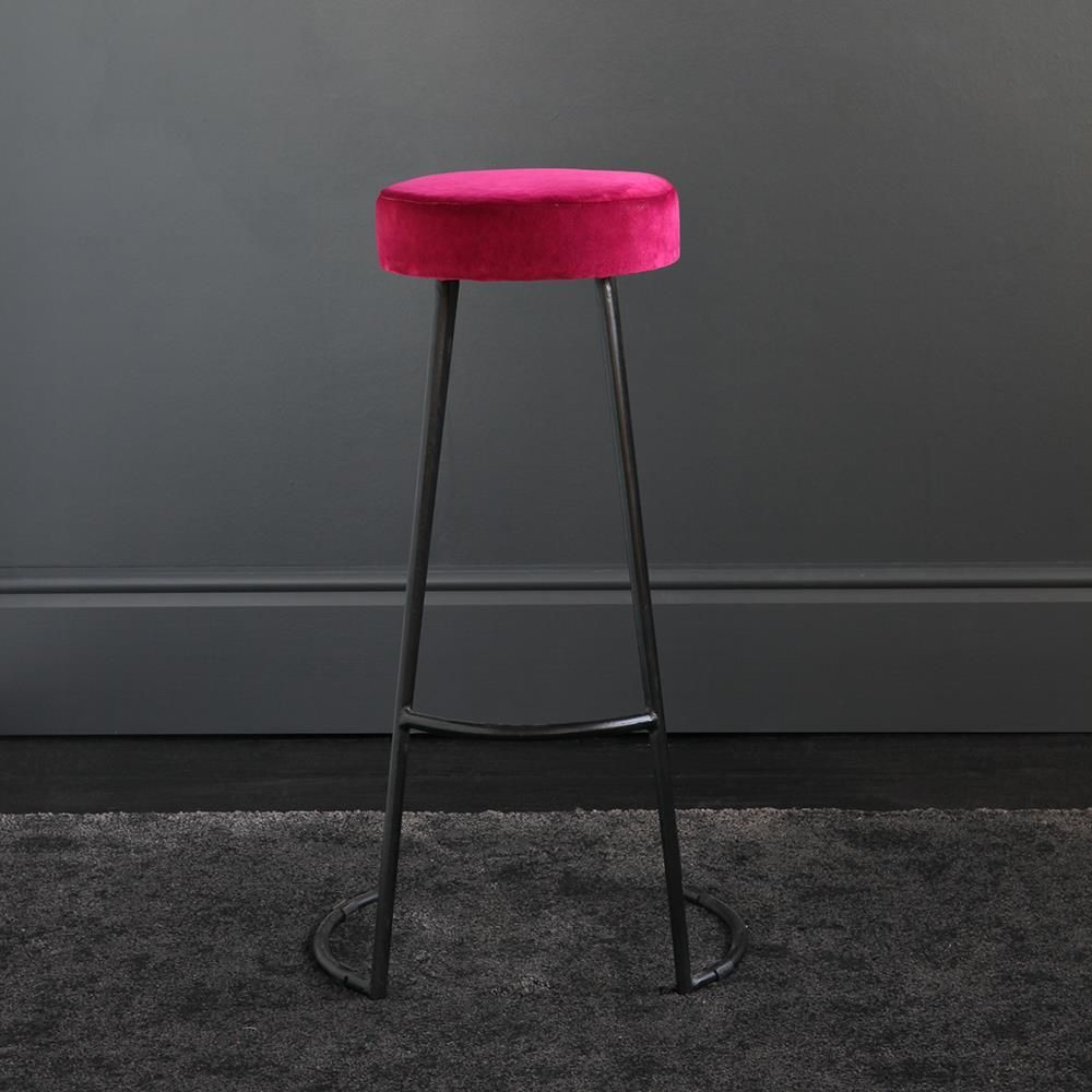 Bar stool 35×45 cm - fuchsia - AC115