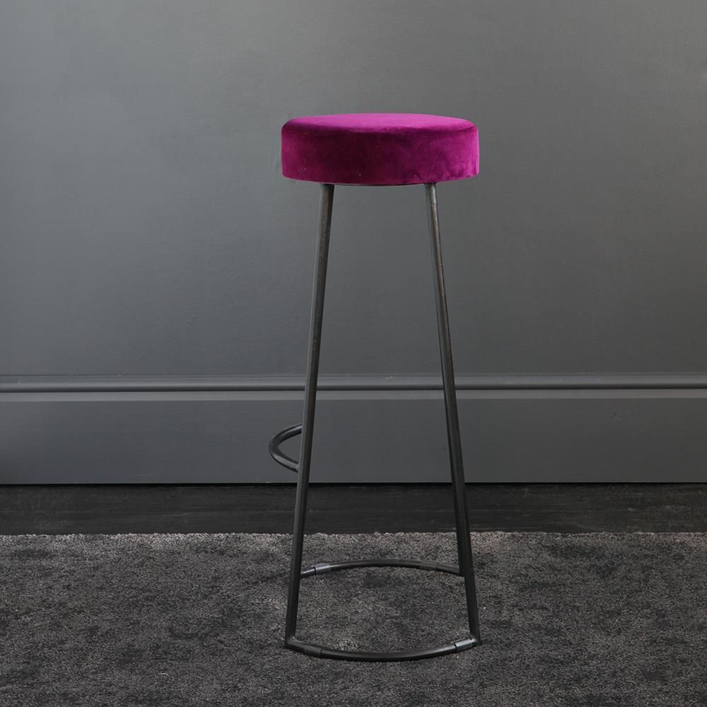 Bar stool 35×45 cm - Maroon - AC121