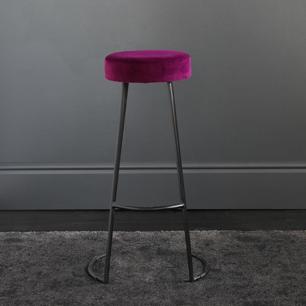 Bar stool 35×45 cm - Maroon - AC121