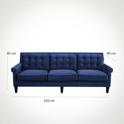 كنبة استقبال220×85  الوان متعددة  - WS39