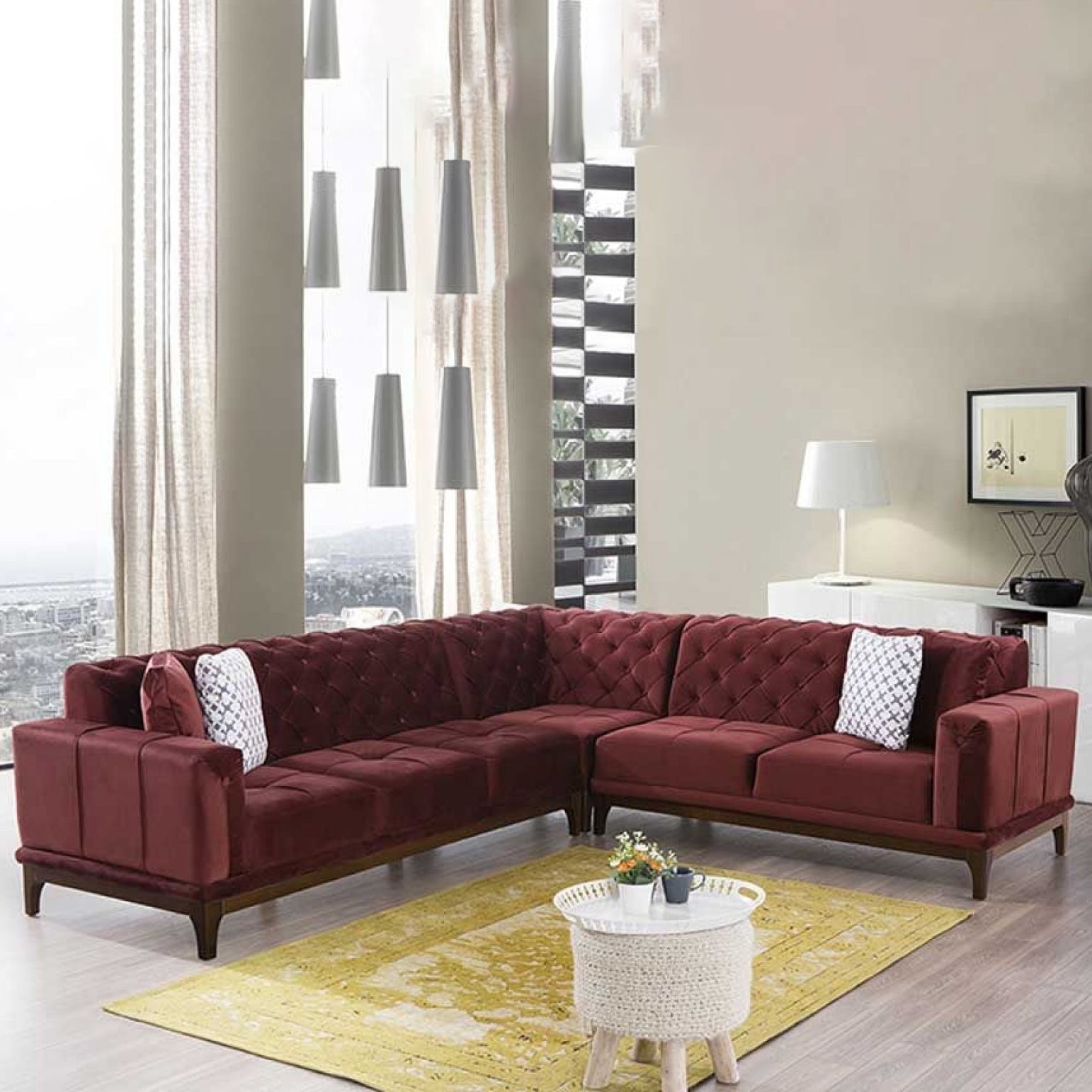 ركنة 300×200سم - ألوان متعددة - SY27 – Chic Homz